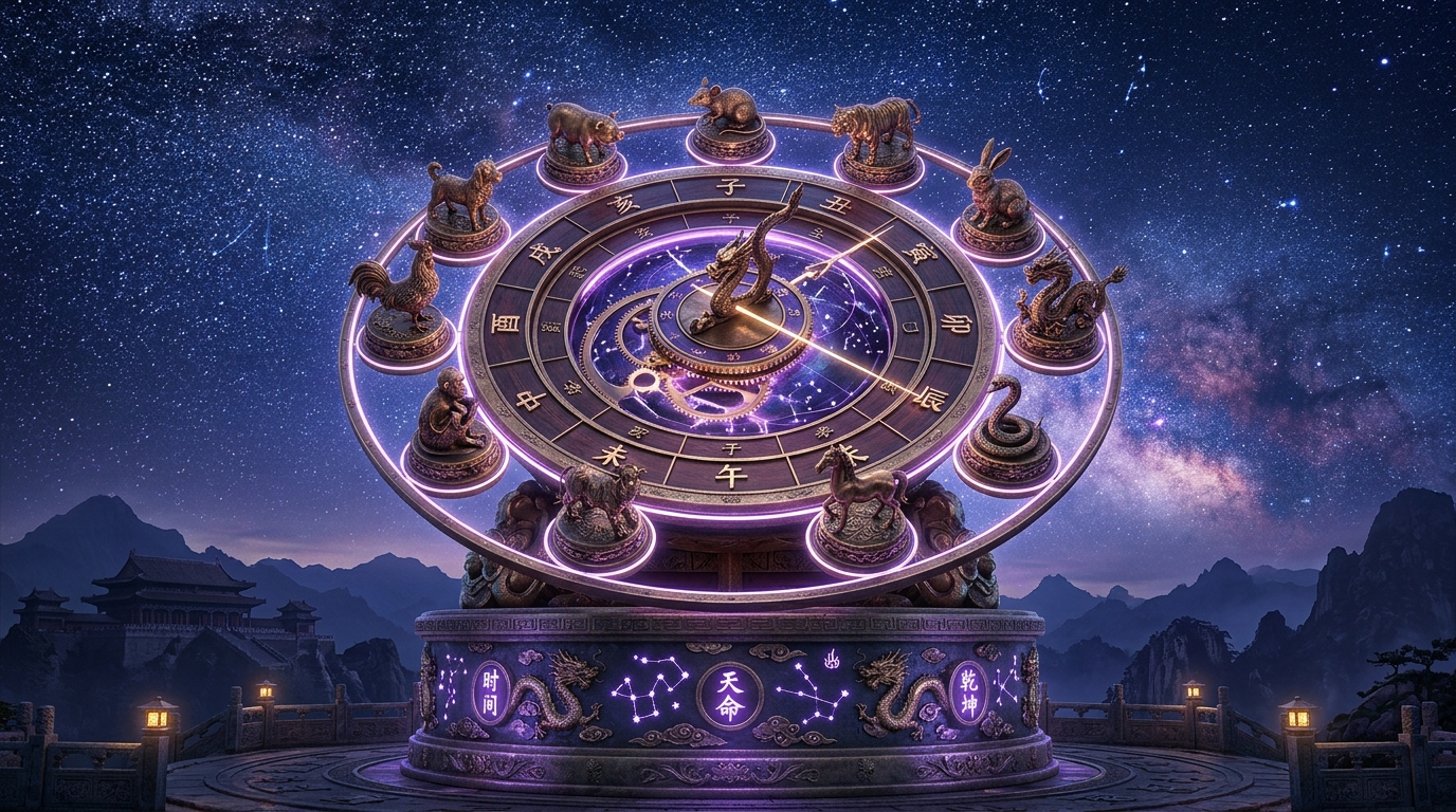 태어난 시간 — 동양풍 시계와 12시진